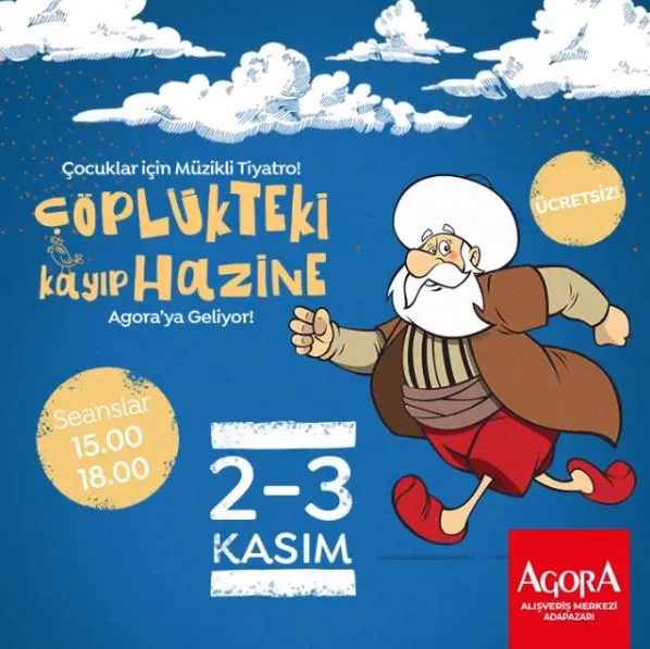 Agora Adapazarı Çöplükteki Kayıp Hazine Müzikal Etkinliği!