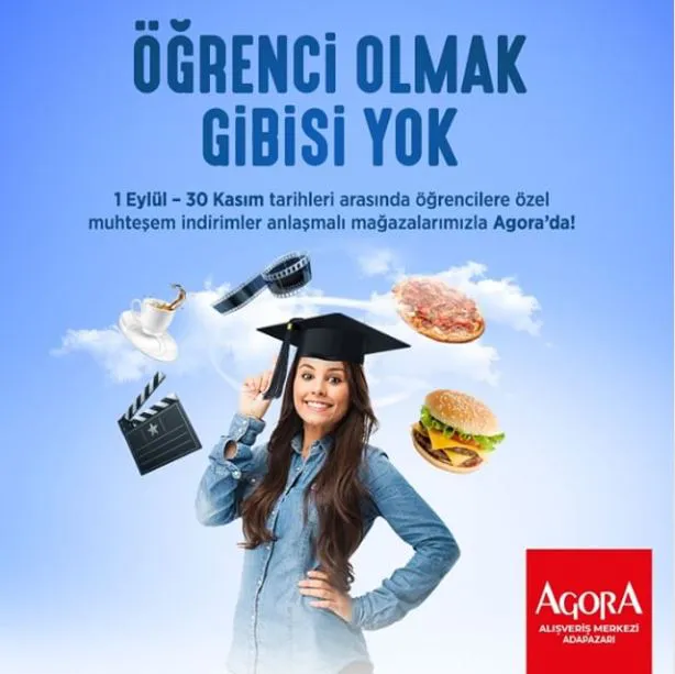 Agora Adapazarı'nda Öğrenci olmak gibisi yok!