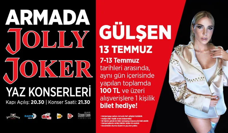 Armada Jolly Joker Gülşen Konseri!