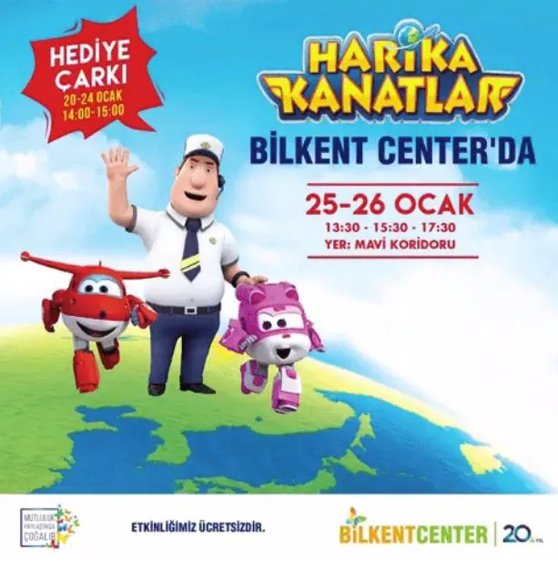 Bilkent Center Harika Kanatlar Etkinliği!