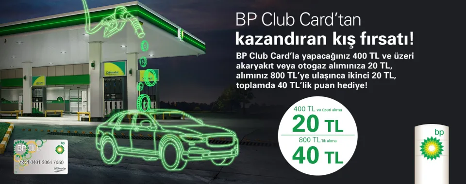 BP Club Card'tan Kazandıran Kış Fırsatı!