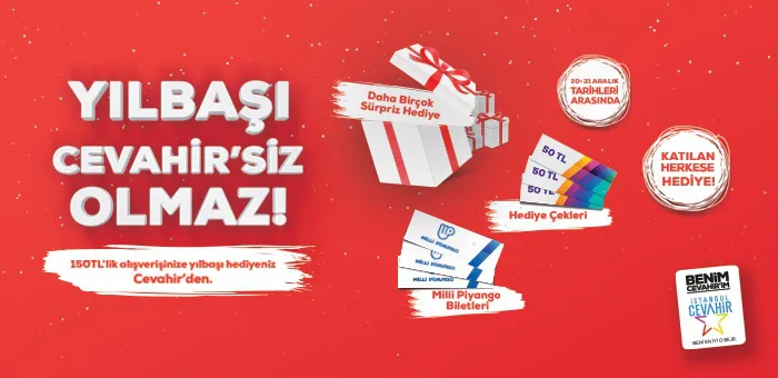 Yılbaşı Cevahir'siz Olmaz!