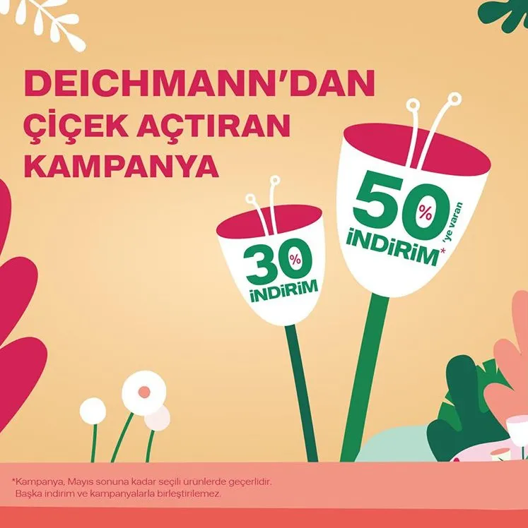 Deichmann'dan Çiçek Açtıran Kampanya. 