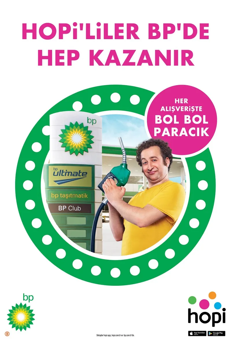 Hopi'liler BP'de Kazanır! Her Alışverişte Bol Bol Paracık!