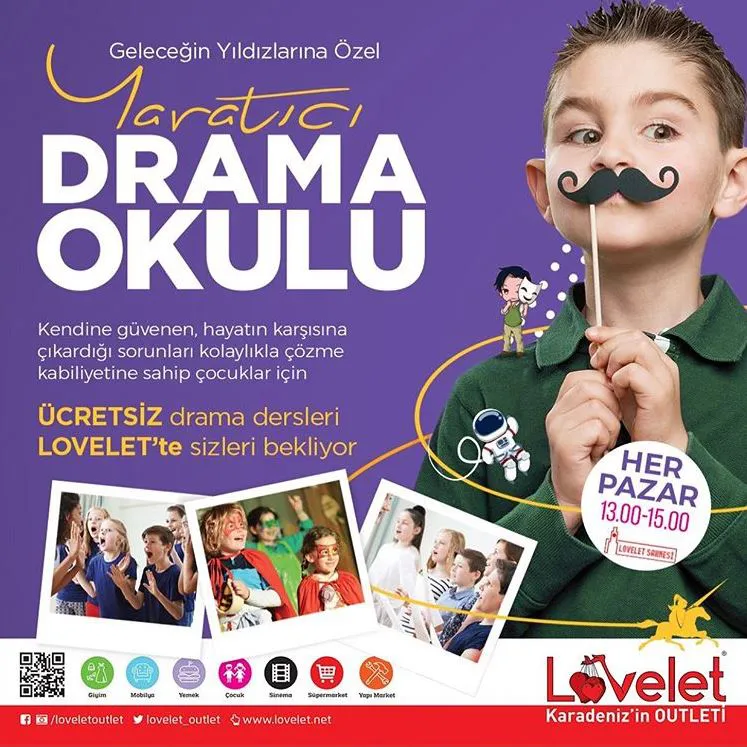 Lovelet AVM Yaratıcı Drama Okulu!