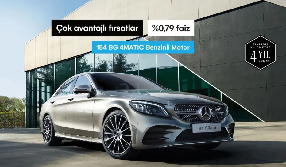 Sonbaharın ilk fırsatları Mercedes C-Serisi'nde.