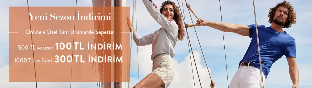 www.nautica-tr.com ‘da 300 TL’ye varan indirim