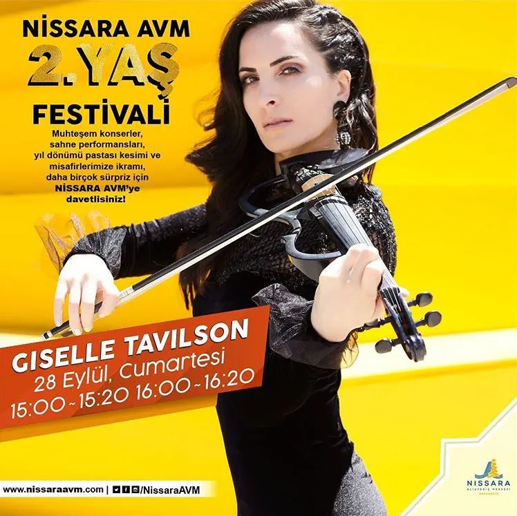 Nissara AVM Giselle Tavilson Canlı Performansı!