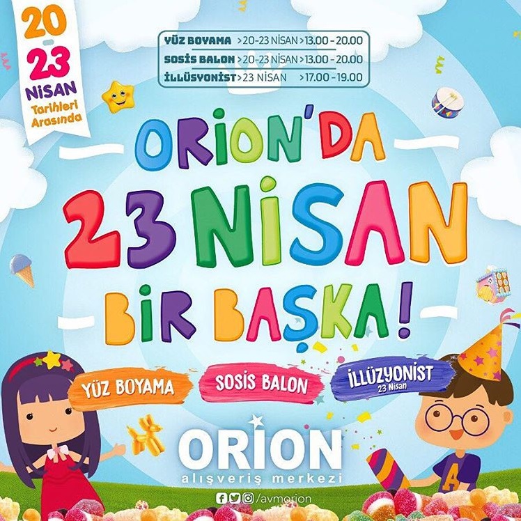 Orion Da 23 Nisan Bir Baska