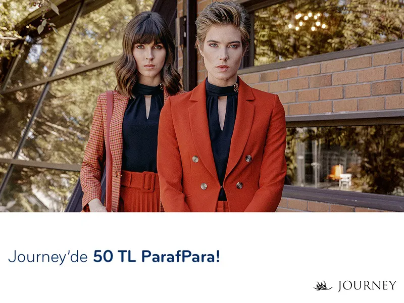 Paraf ile Journey’de 50 TL ParafPara!