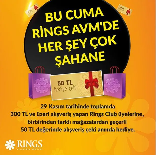 Bu Cuma Rings AVM'de her şey çok şahane!