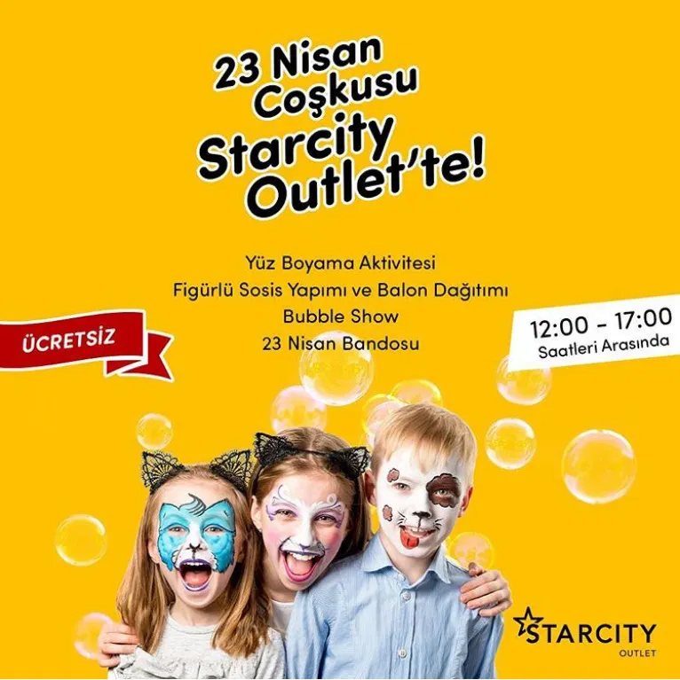 23 Nisan Coşkusu Starcity Outlet'te!