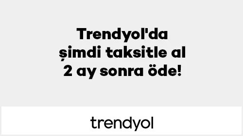 Trendyol'da şimdi taksitle al 2 ay sonra öde!